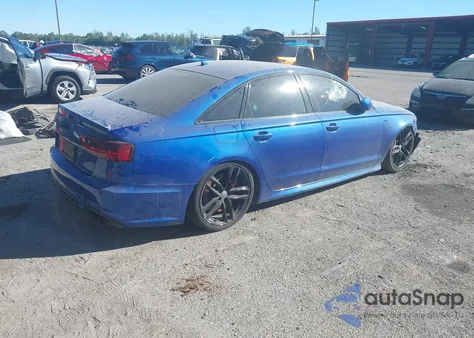 2018 Audi S6 4.0T Premium Plus z USA, uszkodzony, nr VIN WAUHFAFC4JN086584